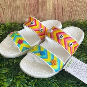 Crocs classic festival vibes sandals slides
